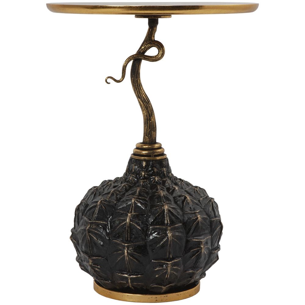 Столик декоративный Черный ананас