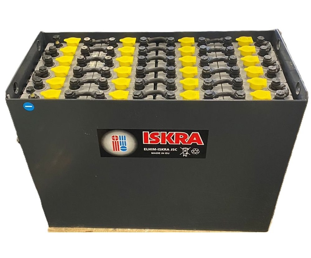 Тяговый аккумулятор ELHIM ISKRA 48V 3PzSH 465Ah 832х415х782 мм