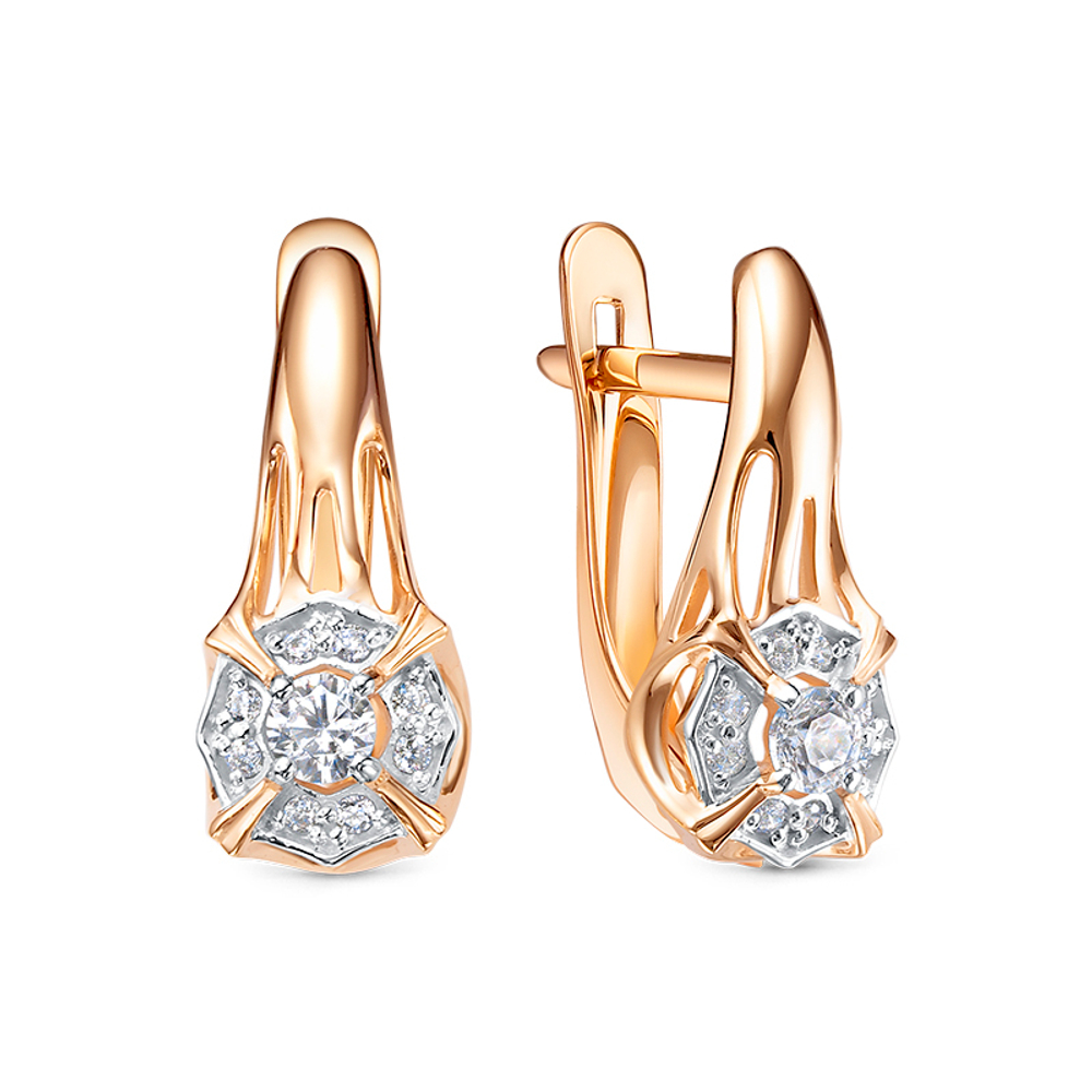 Серьги из золота 585 пробы