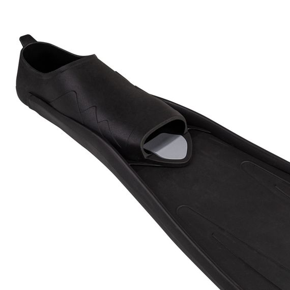 Ласты Scorpena F1 Soft черные с черными калошами
