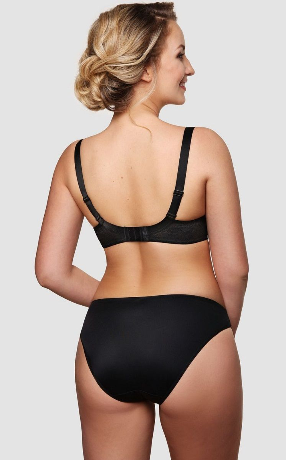 Эффектный бюстгальтер-спейсер на каркасах (Размер: 85E) (Цвет: серый)