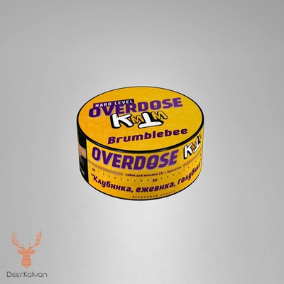 Overdose "Brumblebee" (Клубника, Ежевика, Голубика) 25 гр.