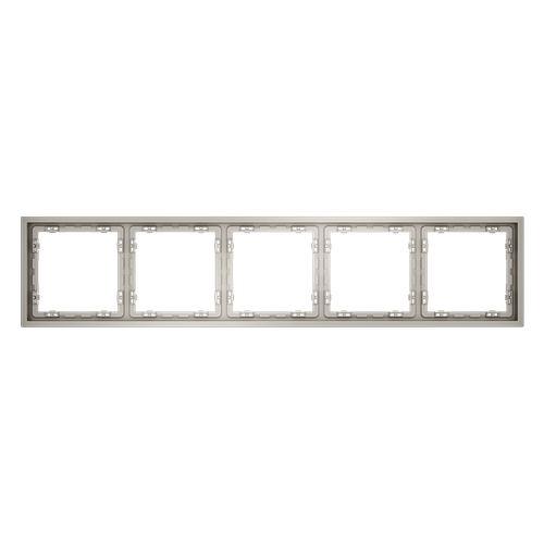 Рамка пластиковая VOLTUM S70 на 5 постов, (кашемир)
