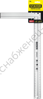 STAYER 500 мм, жесткий столярный угольник, Professional (3432-50)