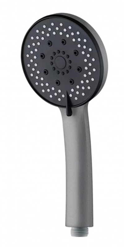 5015-3 Лейка для душа, графит 12*26см (5-функций) HANSEN (50/1шт)