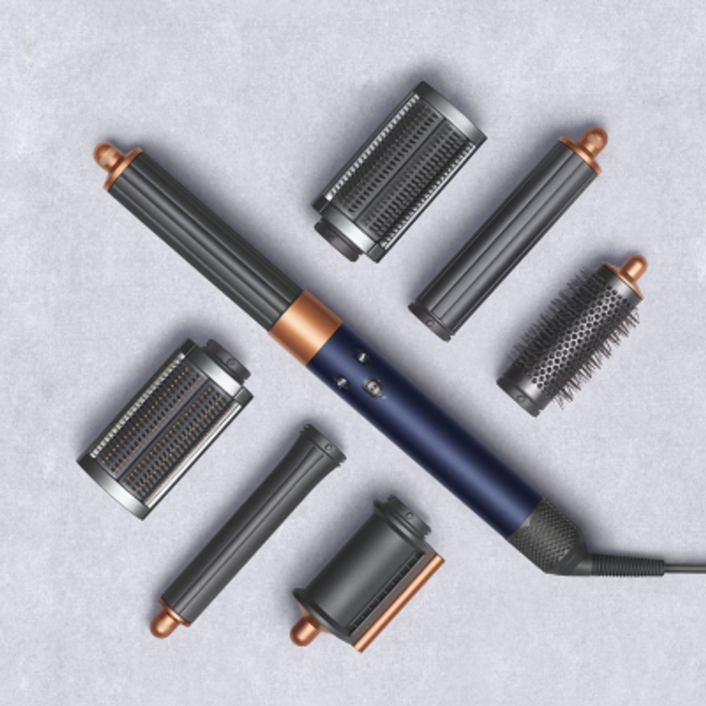 Стайлер Dyson Airwrap Complete Long HS05 синий/медь (395933-01)