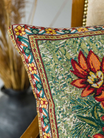 Наволочка гобеленовая декоративная для декоративной подушки Оранжевое лето 47*47