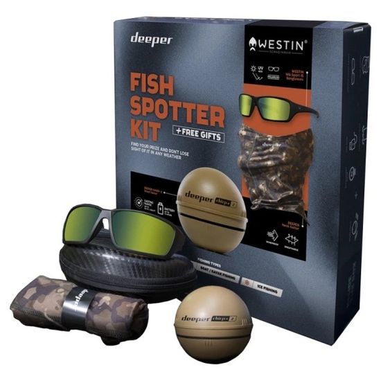 Беспроводной эхолот Deeper Smart Sonar CHIRP+ 2 FISH SPOTTER KIT