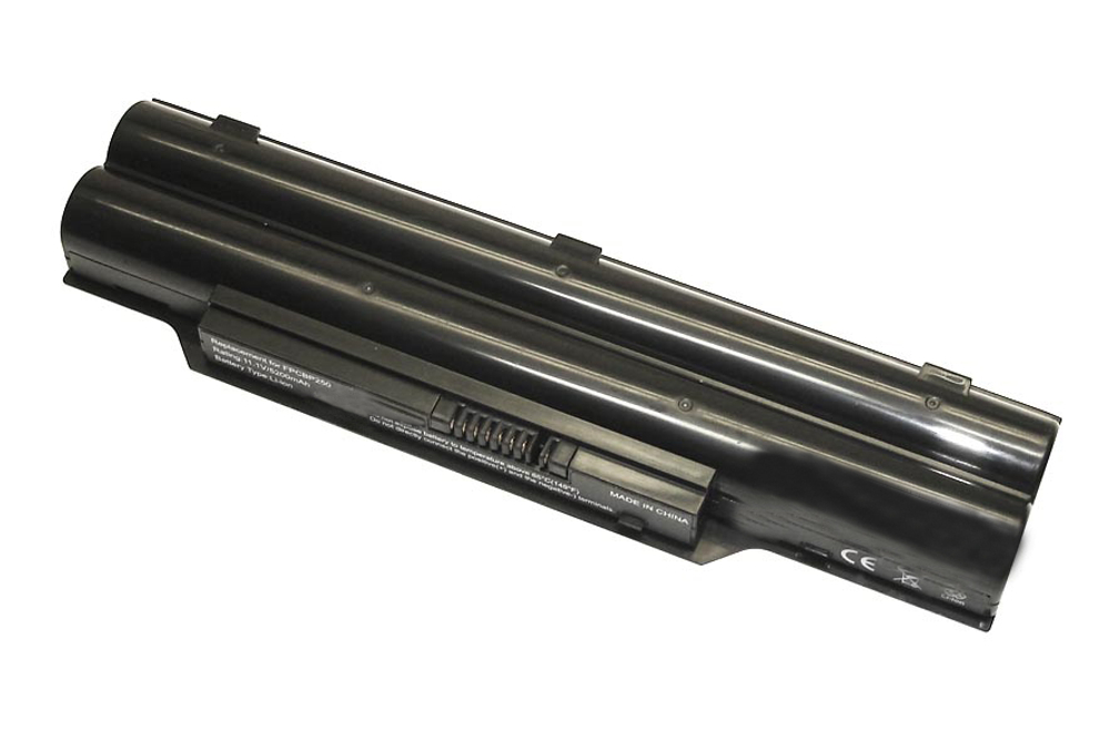 Аккумуляторная батарея для ноутбука Fujitsu Siemens Lifebook A530 5200mAh OEM CP477891-01 черная