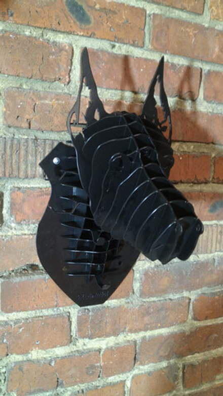 Вешалка-ключница "Доберман"