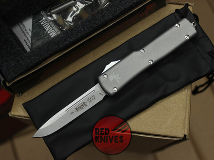 Нож Microtech UTX-70 A+++ Standard S/E - серый апокалиптик