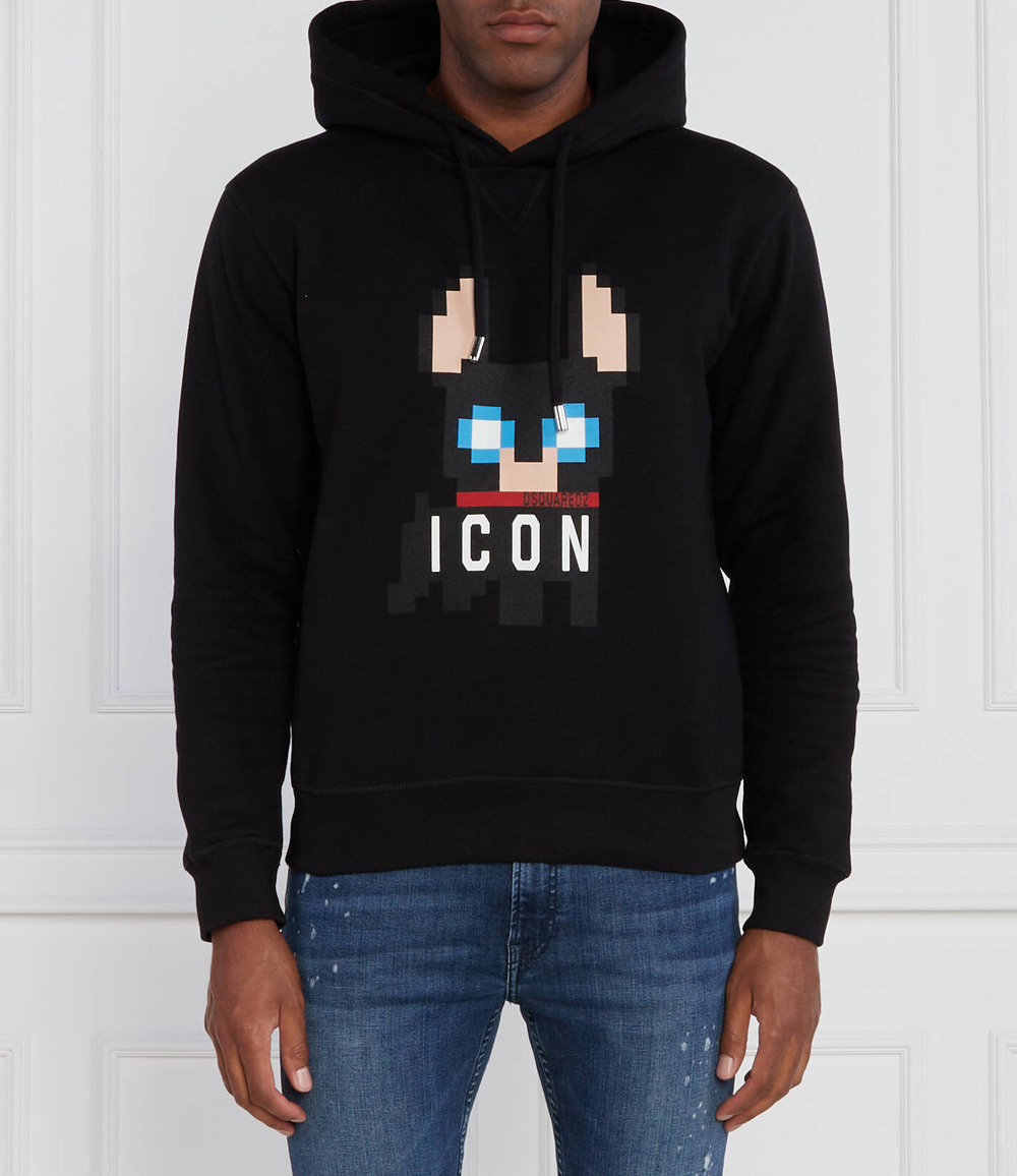 Худи Dsquared2 - черный(S79GU0105 S25516)