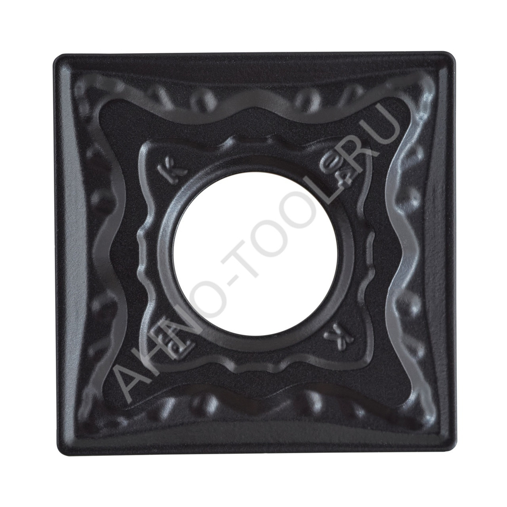 Пластина твердосплавная ISO SNMG120404-PMA ACP20E AHNO по стали, получистовая