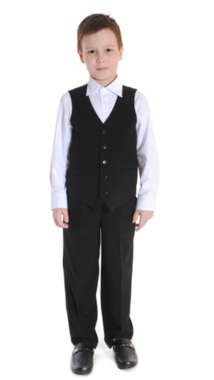 Жилет школьный для полных мальчиков 11-17 лет Fleur de Vie