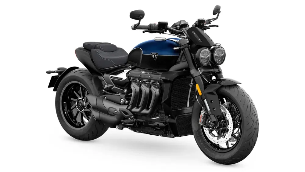 Triumph Rocket III R, Sapphire Black/Carnival Red/Silver Ice