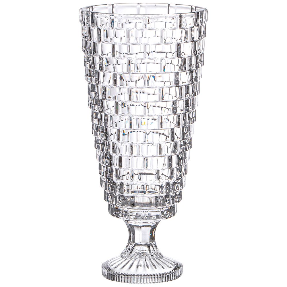 ВАЗА НА НОЖКЕ "SAPHIR" 13,7Х30 СМ