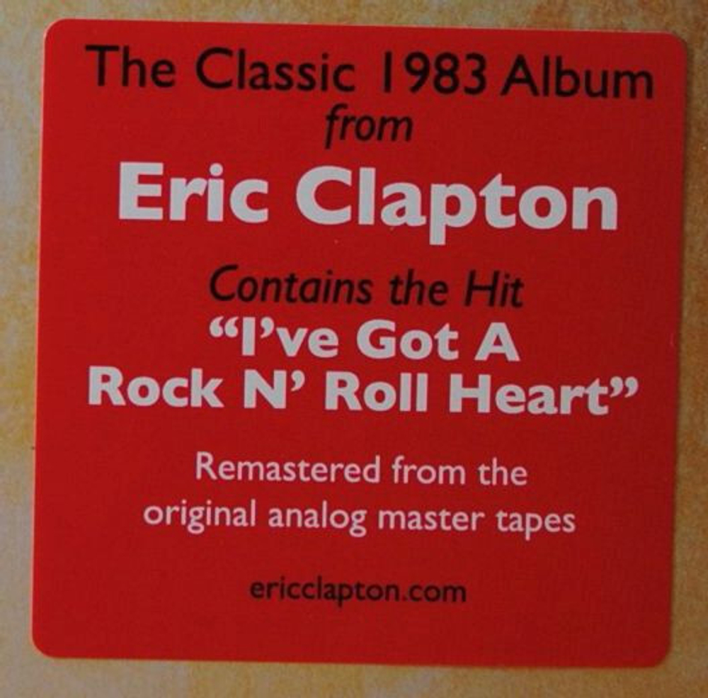 Eric Clapton / Money And Cigarettes (LP)