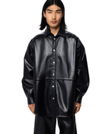 Рубашка кожаная