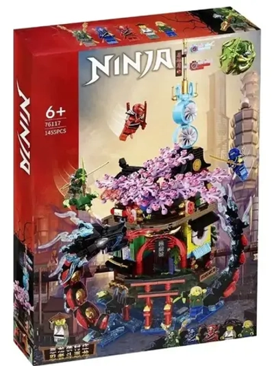 Конструктор Ниндзя "Небесный Храм: Сады" 1455 деталей 76117