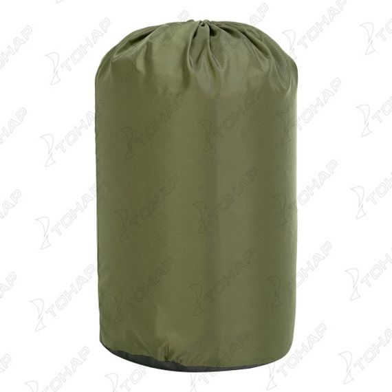 Спальный мешок OLYMPUS Wide 300 (220х90, холлофайбер, зеленый/город) (T-HS-SB-OW-300-NC) Helios