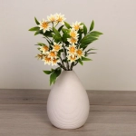 Искусственные цветы «Волшебство лета» 32см Космея 15 цветков желтые