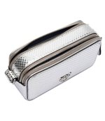 Кожаная сумка через плечо CAMERA CASE Pinko - серебряный(102810 A1VG)