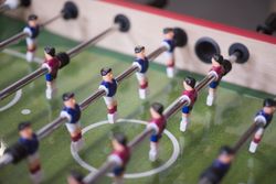 Настольный футбол (кикер) «Glasgow» (152.5x76x89 см, коричневый)