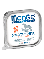 Влажный корм Monge Dog Monoprotein для собак, паштет из индейки 150 г