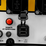 Генератор инверторный GS-4500iSE, 4,5 кВт, 230 В, закрытый корпус, электростартер DENZEL