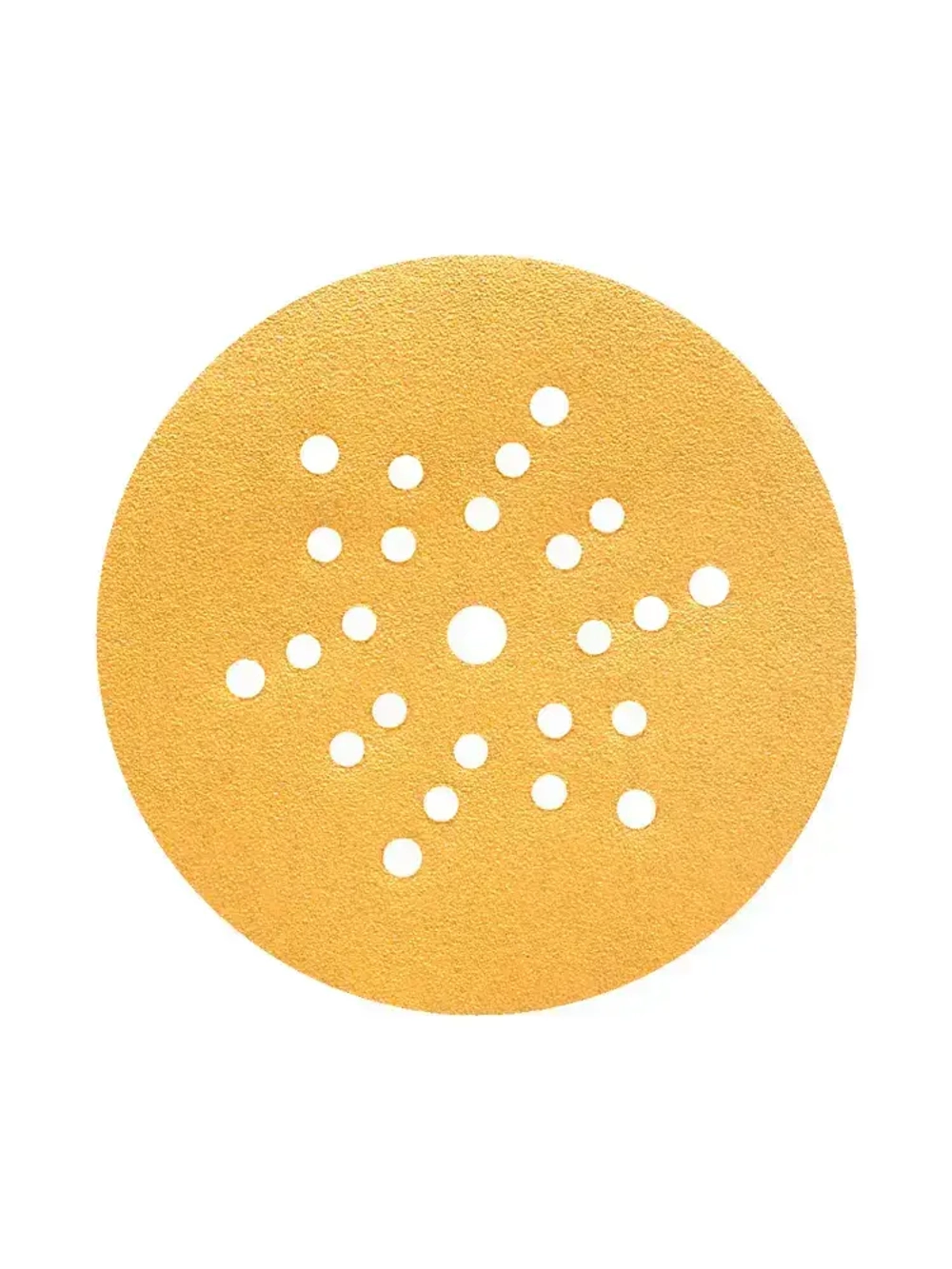 225мм P60 10шт. Шлифовальный абразивный круг для шлифовки под липучку Minamo Golden Warrior
