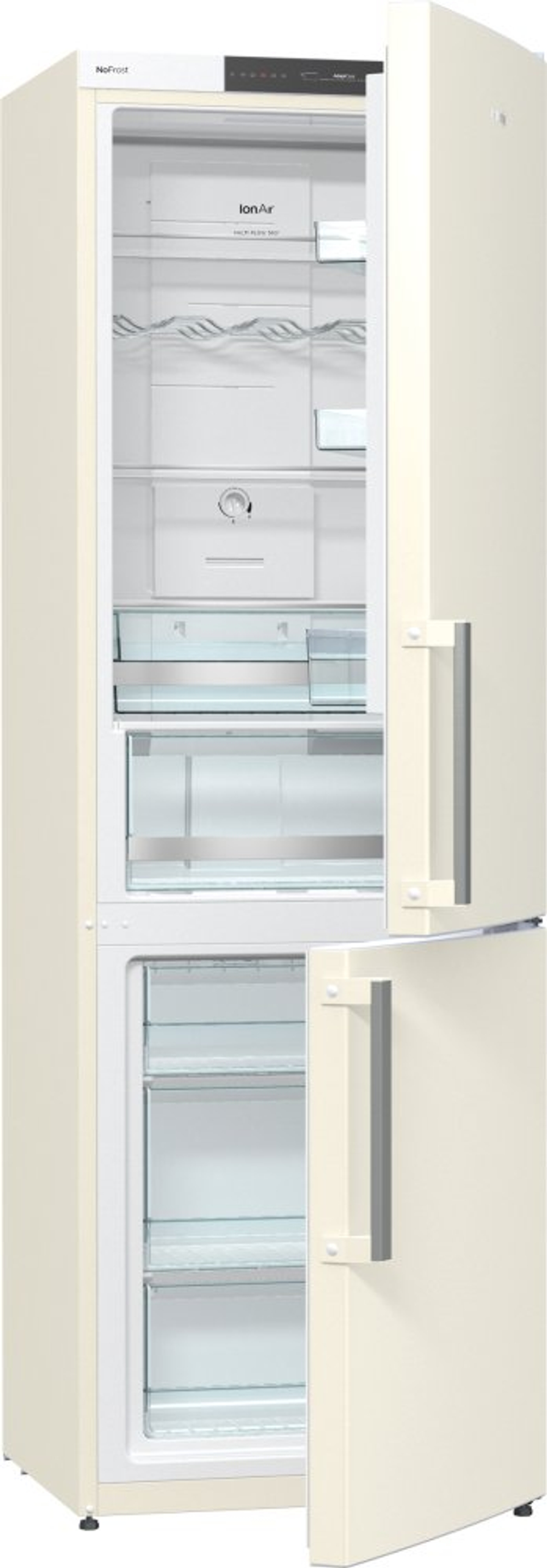 Отдельностоящий двухкамерный холодильник Gorenje NRK 6191 JC