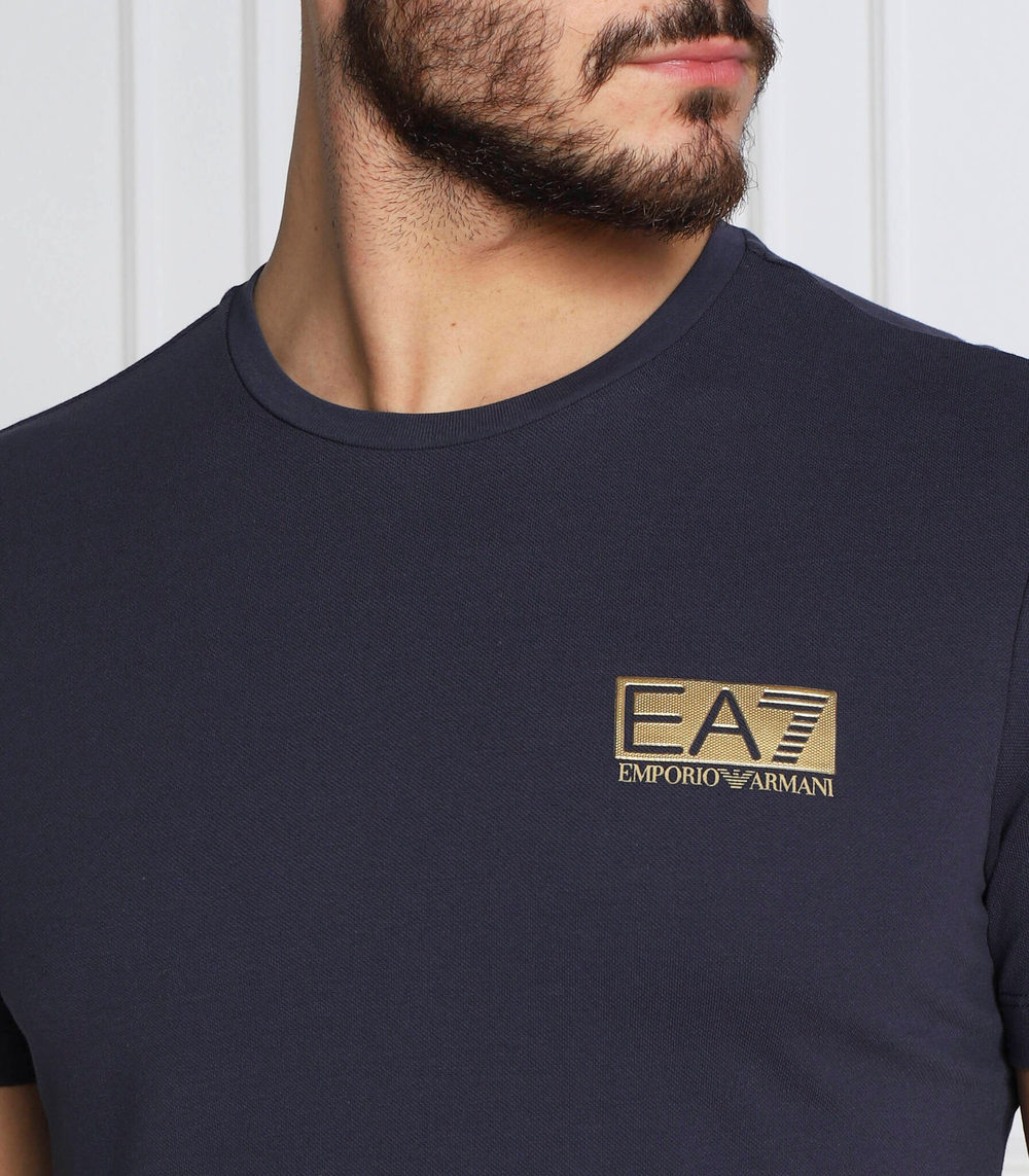 футболка EA7 - темно-синий(6LPT15 PJ5AZ)