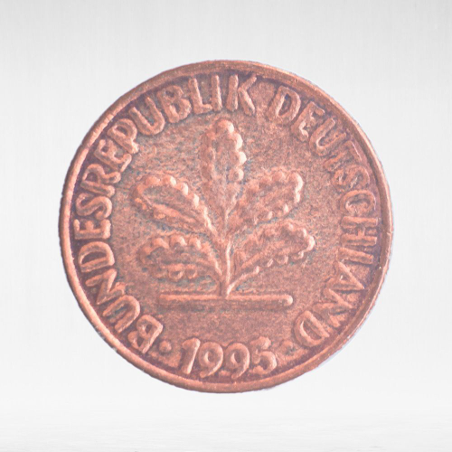 Germany, 1 Pfennig, 1995, (Berlin Mint - "A"), VF