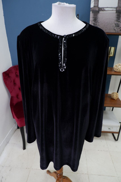 Блузка Elvi бархатная 58 размер