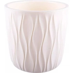 Горшок для цветов с дренажной вставкой Desert 3,6л (d182, h177мм)(молочный)