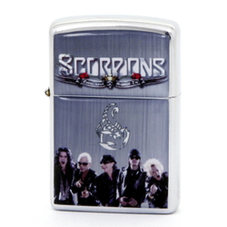 Зажигалка Scorpions группа (487)