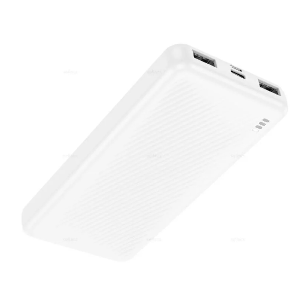 Повербанк 10000mah с быстрой зарядкой BOROFONE BJ55 белый