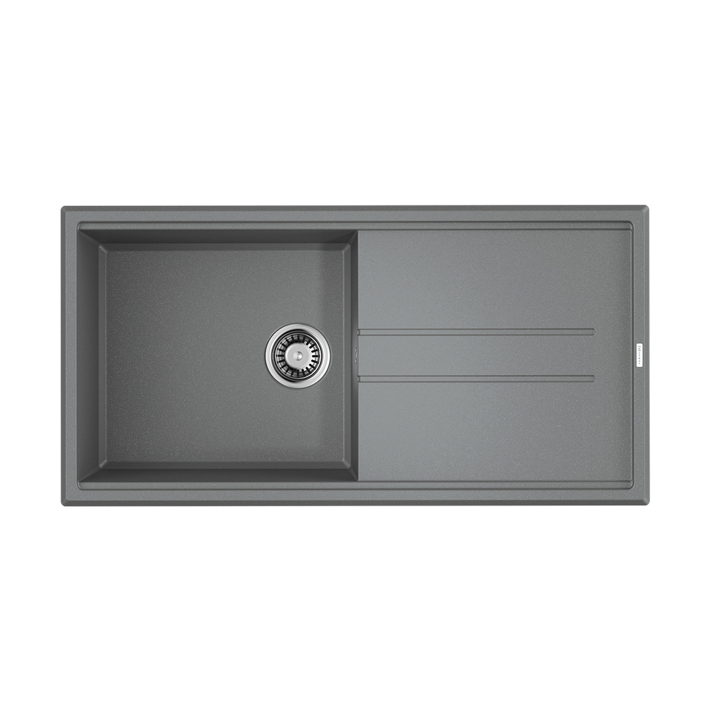 кухонная мойка Omoikiri Tedori 100-GR Tetogranit/leningrad grey