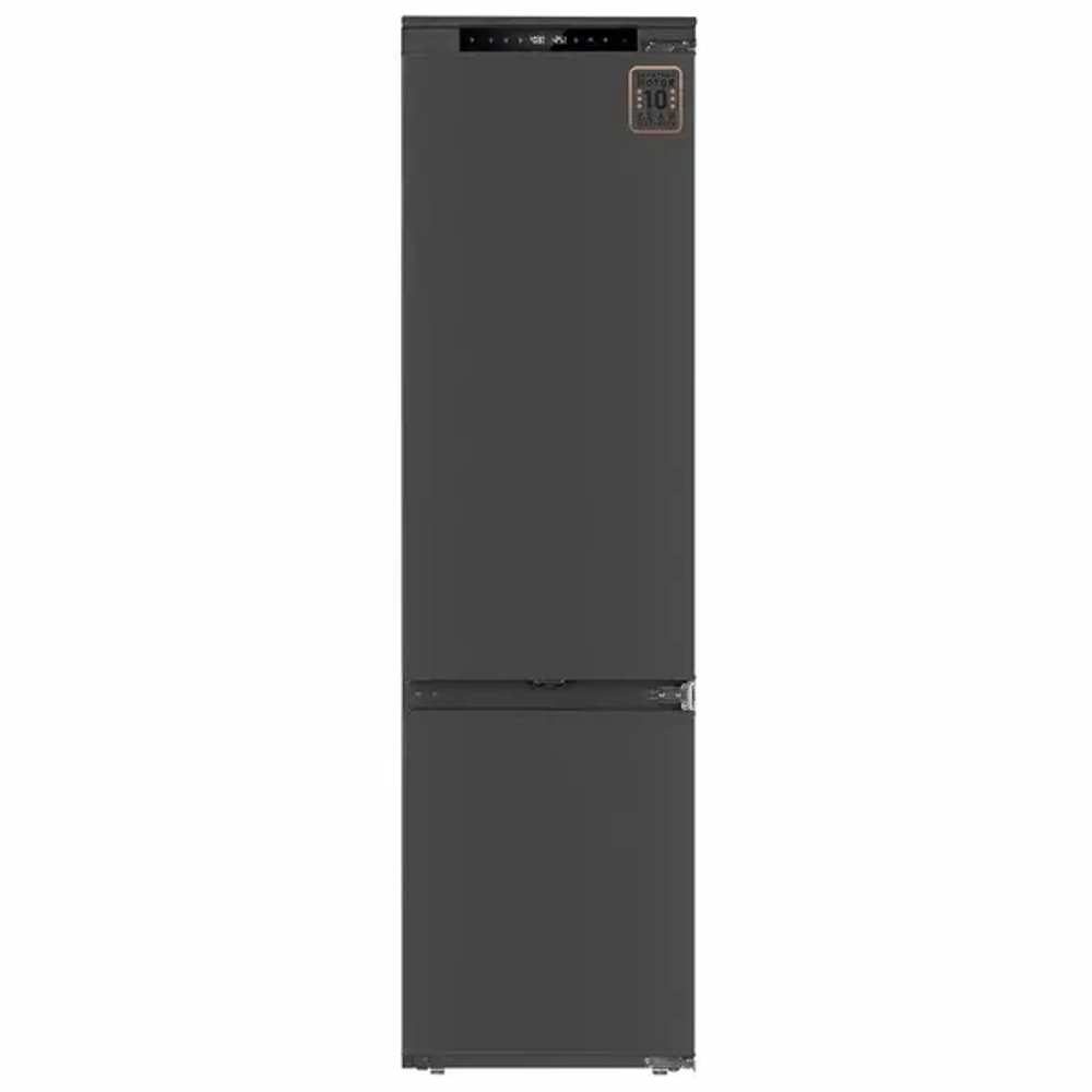 Встраиваемый двухкамерный холодильник Weissgauff WRKI 2000 Total NoFrost Inverter Premium Ecofresh Inox (q)