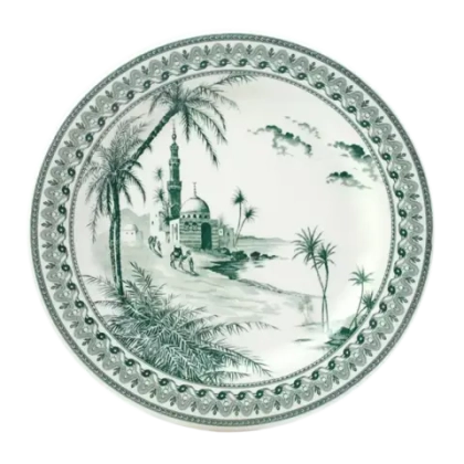 Блюдо круглое Les Depareillees Vert (30 см)