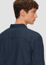 Текстурированная хлопковая рубашка s.Oliver