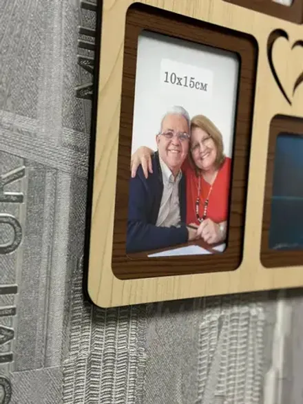 Фоторамка "Наша Семья" на 6 фото 10х15см