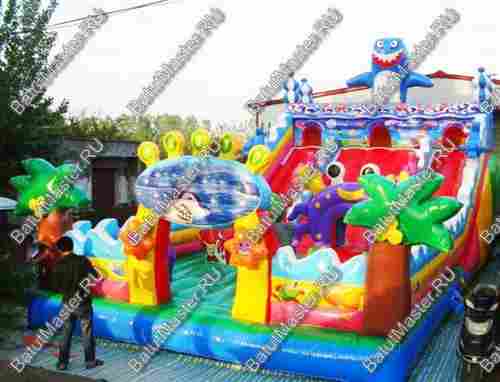 Коммерческий батут "Морские приключения" 12*7*5 м