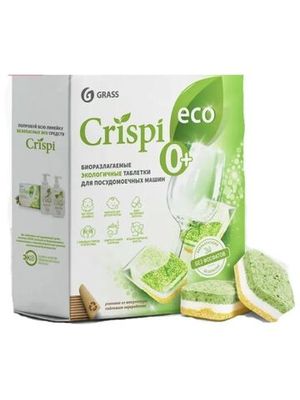 GraSS "CRISPI" Экологичные таблетки для посудомоечных машин (100 шт.)