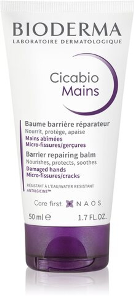Bioderma Cicabio Mains - регенерирующий крем для рук /   50  ml  / GTIN 3701129804711