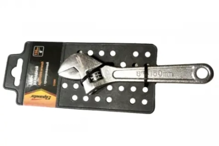 Ключ разводной "6" 150 мм хромированный Sparta