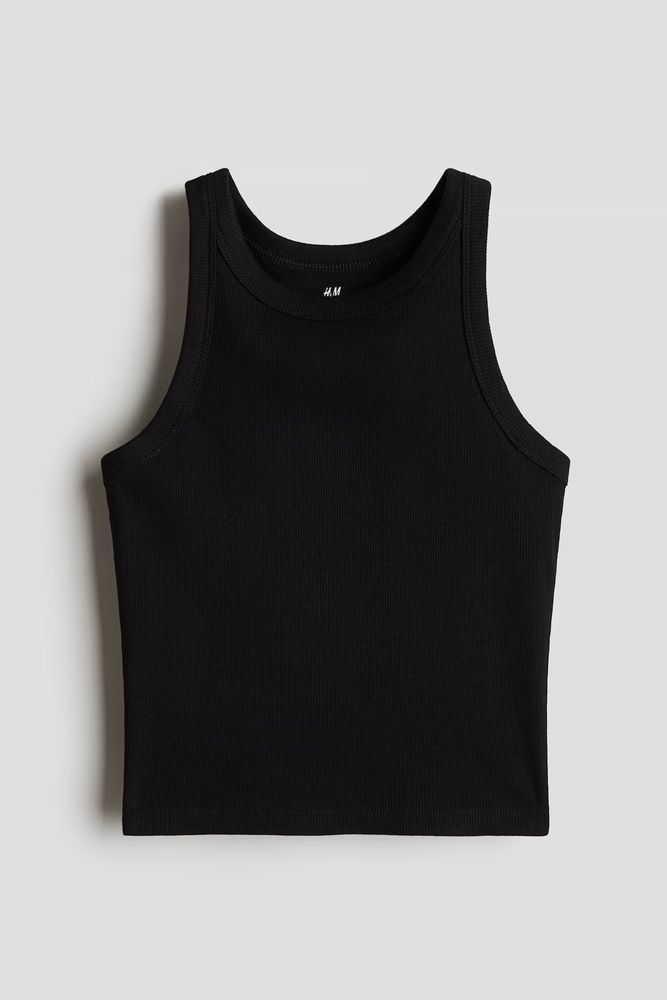 H&amp;M Топ без рукавов, черный