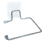 Держатель самоклеящийся для туалетной бумаги, нерж.