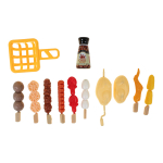 Игровой набор "Магазин фаст-фуд" с продуктами, пакет BX58