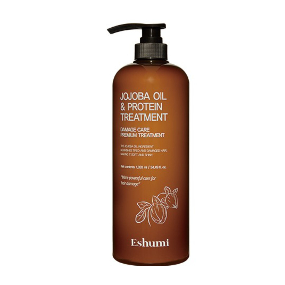 Маска для волос Eshumi «JOJOBA OIL & PROTEIN TREATMENT» мягкость и блеск, 1020мл.